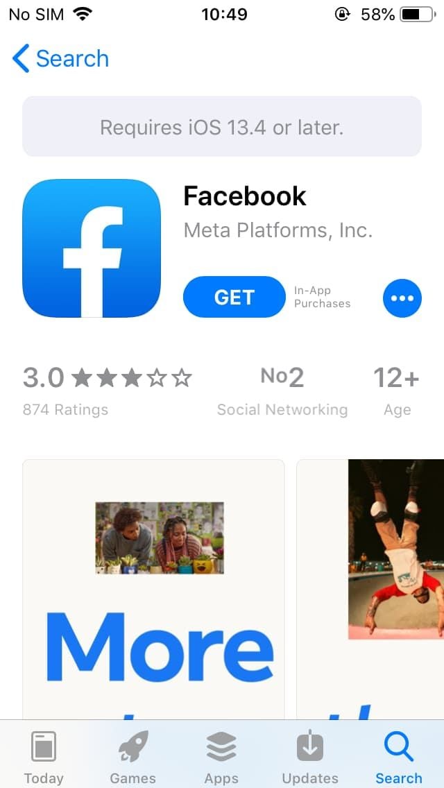 Install Facebook with Slightest Effort